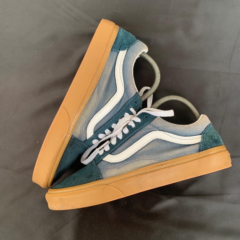 sepatu second original murah Vans Old Skool Green