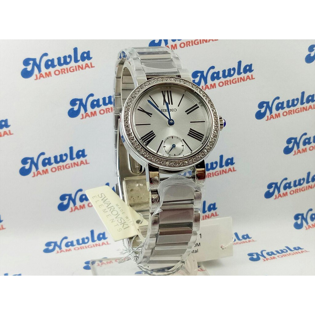 Seiko Womens SRK027P1 Quartz Sudial second hand | Jam Wanita SRK027