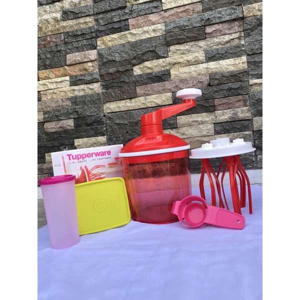 Tupperware Speedy Chef Mixer Manual [ FEE TEMPAT MINUM KECIL + TEMPAT MAKAN KECIL ]