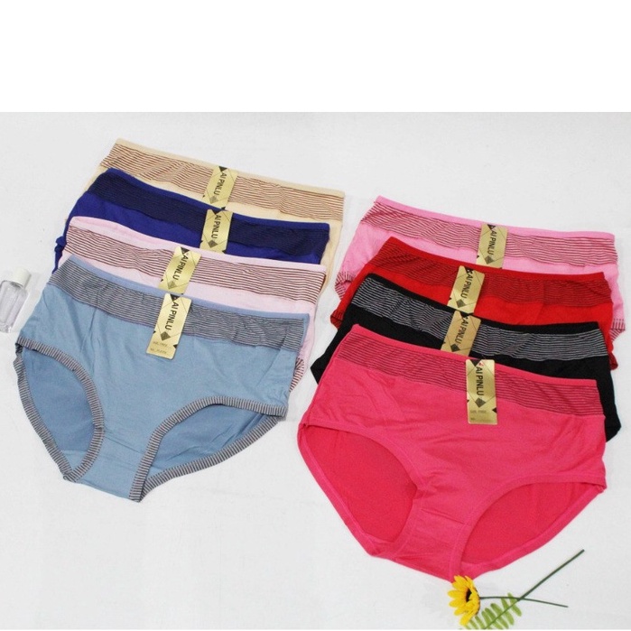 Celana Dalam Wanita Dewasa / CD Perempuan Polos CD Wanita Polos Imut Celana Dalam Fashion Undies Perempuan Katun Cewek Dewasa