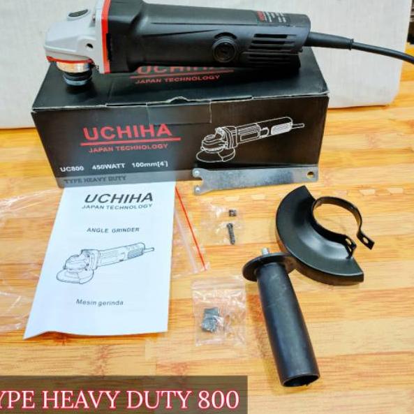 jfjv1 Mesin gerinda tangan 4inch heavy duty produk terbaru dari brand UCHIHA type 800 pogg544