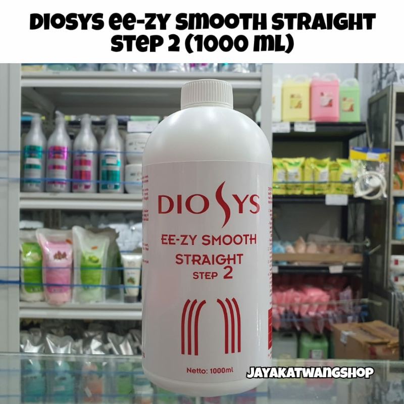 DIOSYS STEP 2 EE-ZY Smooth Straight 1KG (1000 mL) | Krim Pelurus Rambut Rebonding DIOSIS DYOSIS