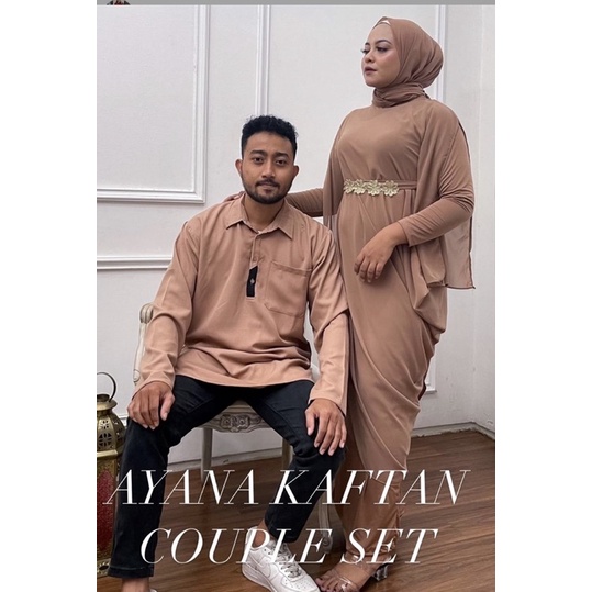 Vanesha Margaretta - 670 Couple / Bahan Spandex bukan Scuba / Iner Spandex / Couple Muslim