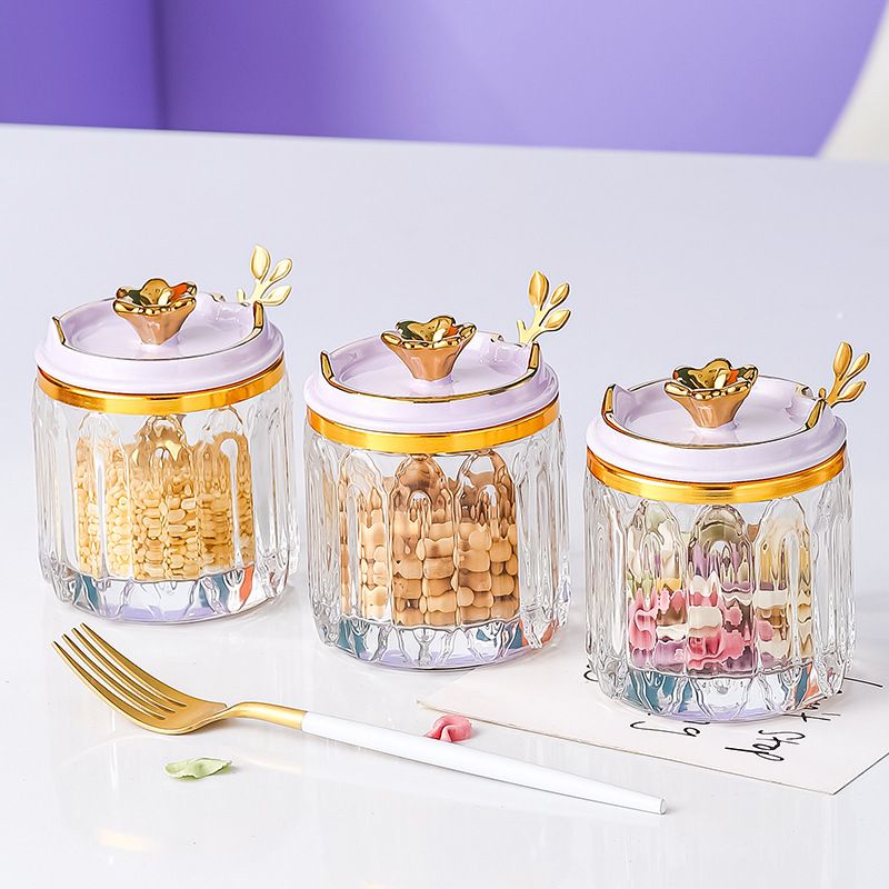 Toples Bumbu Ungu mewah Tempat bumbu mewah