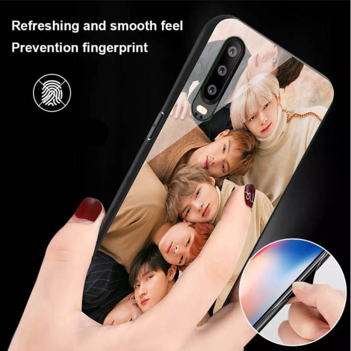 [K32] Soft Case Glass K-Pop For Oppo/Vivo/Xiaomi/Samsung/Iphone/Realme