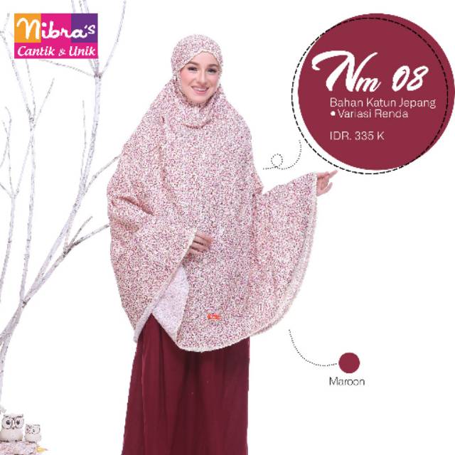 NM 08 mukenah Nibras Palembang