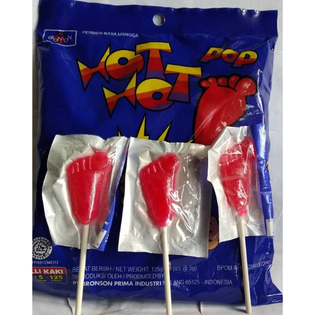 

permen kaki hot hot pop candy isi 25 pcs/Pack
