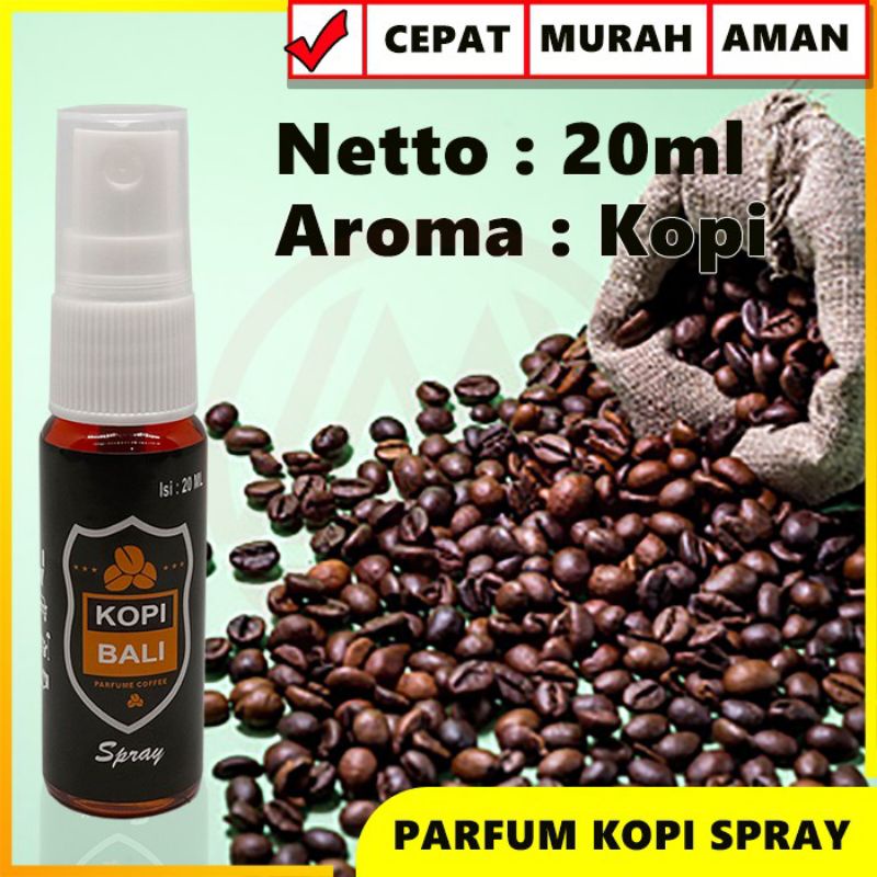 Kopi Bali Spray Pengharum Ruangan Parfum Helm Kopi Parfum Kopi