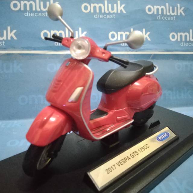 Welly Vespa GTS 125CC 2017