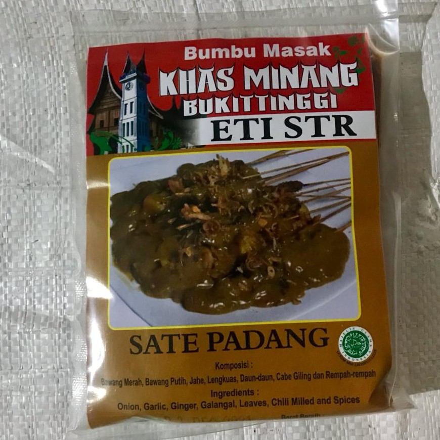 

Bumbu Sate Padang Khas Minang