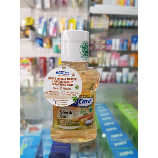 Total Care Siwak Salt/ Larutan Kumur/ Bau Mulut