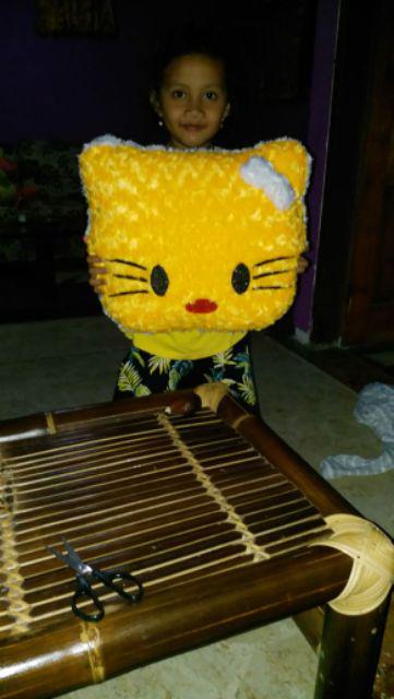 Bantal Hello Kitty Mawar 40cm