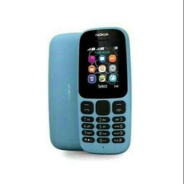 handphone hp nokia 105 neo dual sim 2017 hp baru garansi resmi