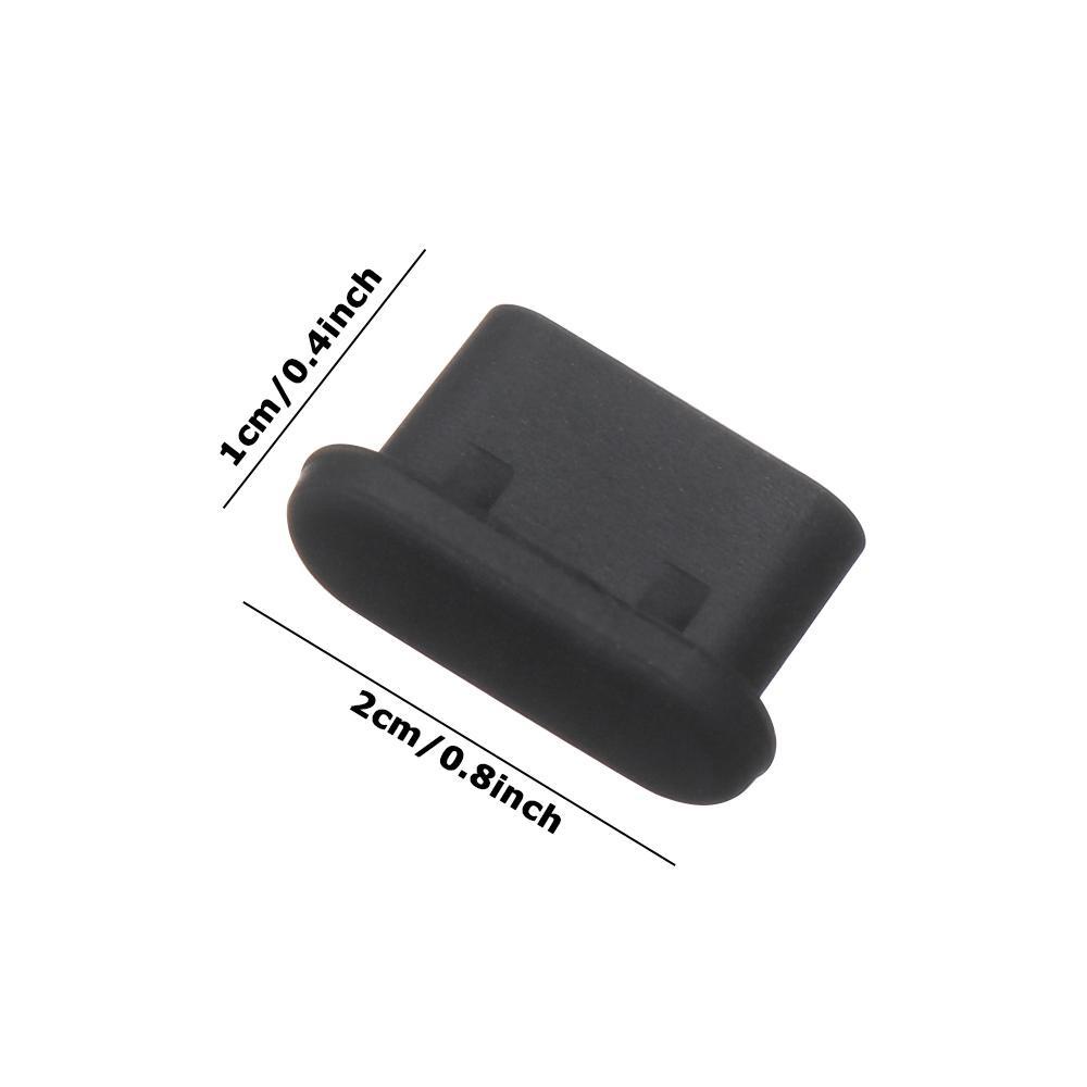 TOP 5pcs Steker Anti Debu Aksesoris Telepon Portabel Blok Stopper Silikon Untuk Samsung Galaxy S22 Huawei Xiaomi