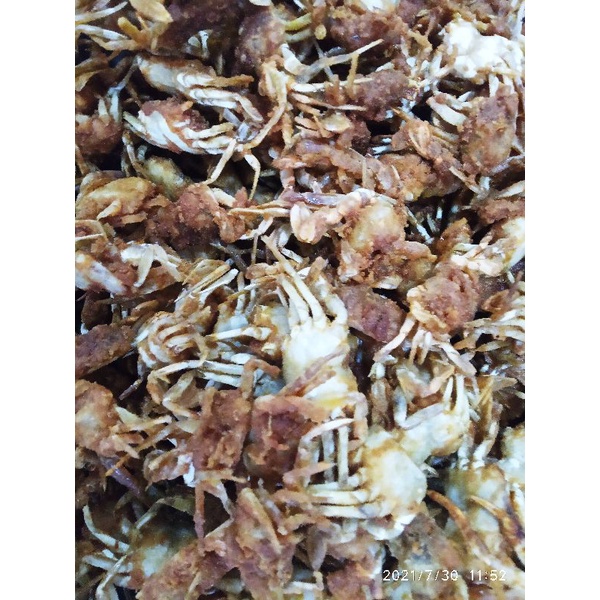 

baby crab crispy