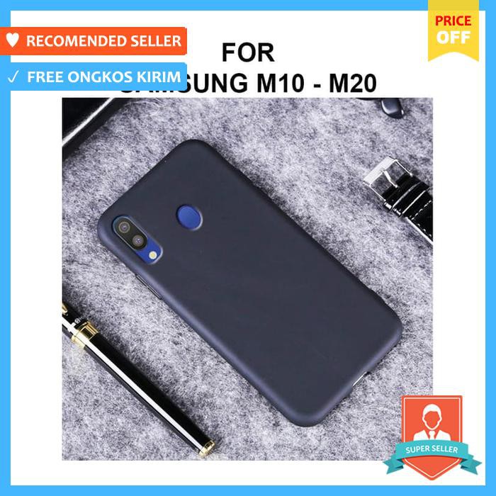 Case Samsung M10 M20 Softcase Casing Hp Cover Ultra Thin Soft Matte - Soft Case Handphone