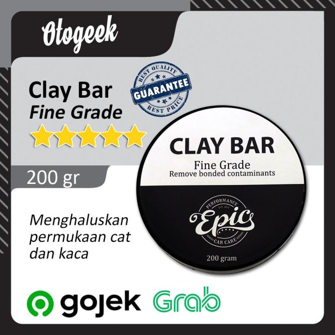 

Epic Clay Bar 200 gram - Fine Grade