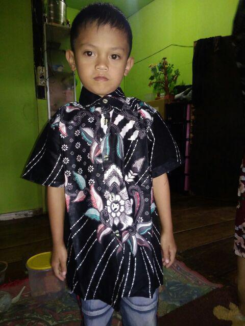 Batik Couple Keluarga Sania Ruffle Ori Ndoro Jowi Dnt Prasasti Abu