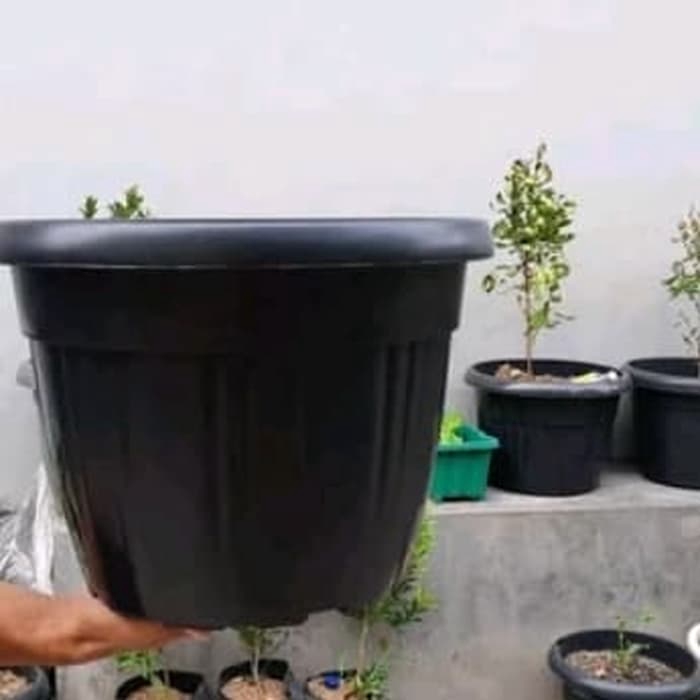 PROMO Pot bunga plastik Grace 35cm