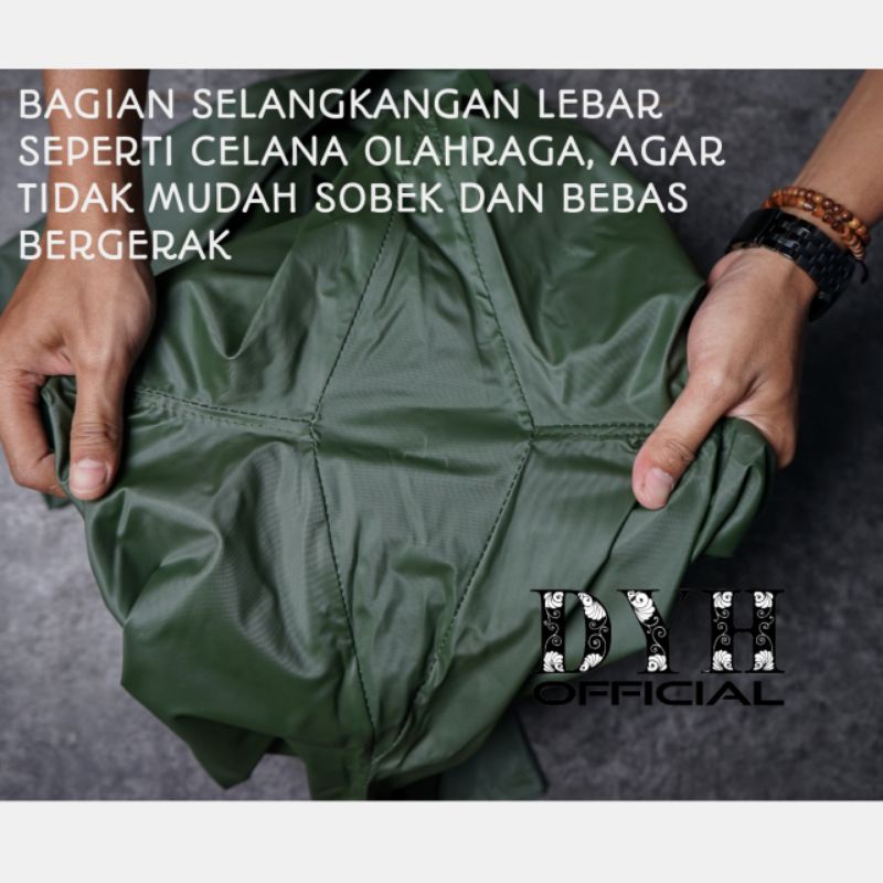 JAS HUJAN RAINCOAT SETELAN DEWASA Pria Wanita BY AKULA  ANTI REMBES