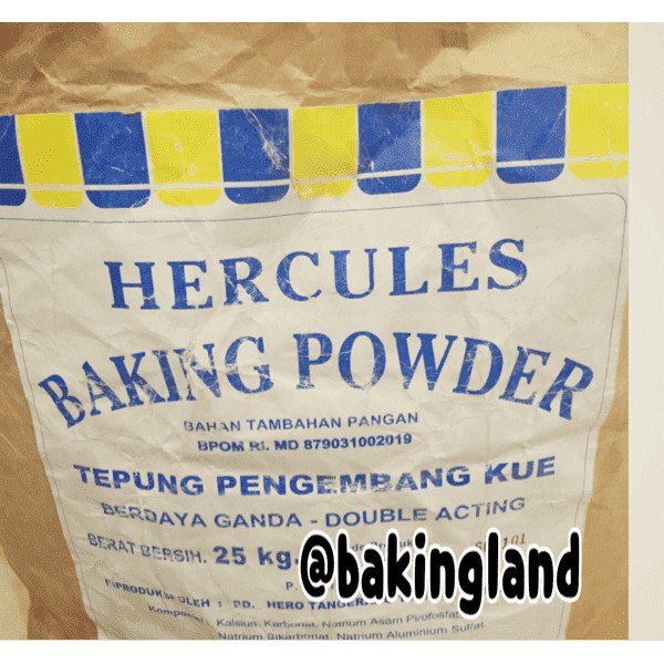 

TERBARU HERCULES BAKING POWDER DOUBLE ACTING PER 500GR !!!!