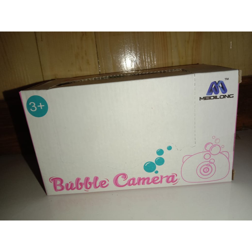 bubble camera dos / mainan anak / mainan bubble