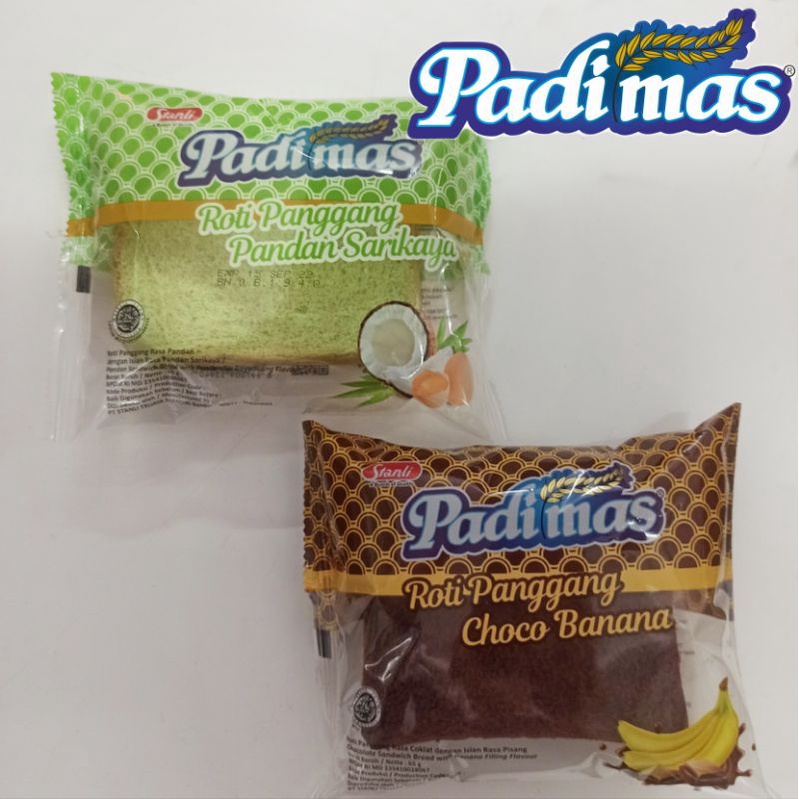 Roti panggang Padimas all varian sejenis aoka  khusus Gosend