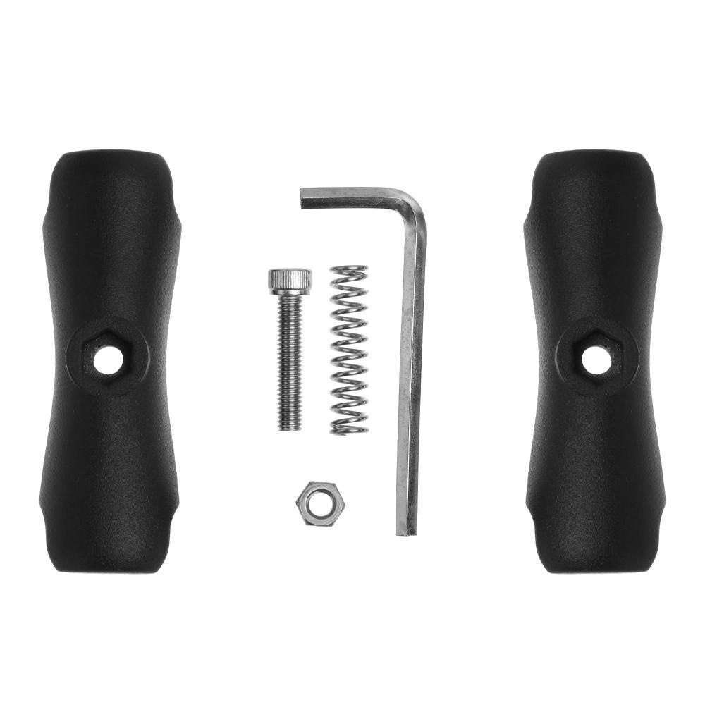CHOOKYY 65mm Atau 95mm Double Socket Arm Detachable Pendek Panjang Action Camera Aksesoris Phone Holder