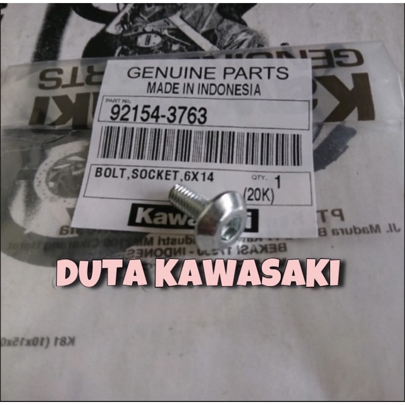 BAUT BODY L 6X14 NINJA 150 RR NEW NINJA 250 KARBU ORIGINAL