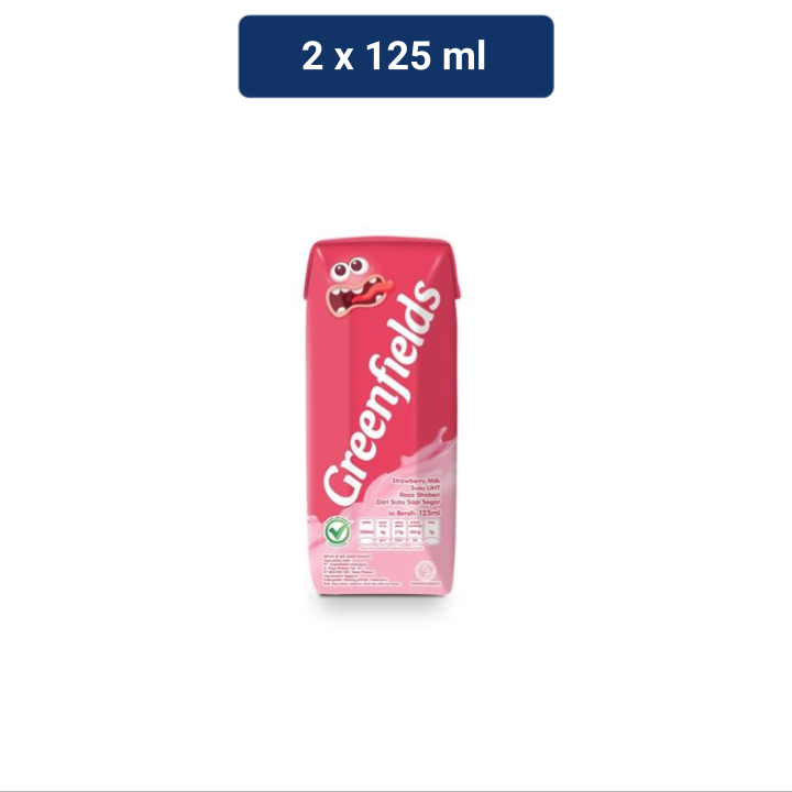 

Greenfields Susu Strawberry 2 x 125 ml