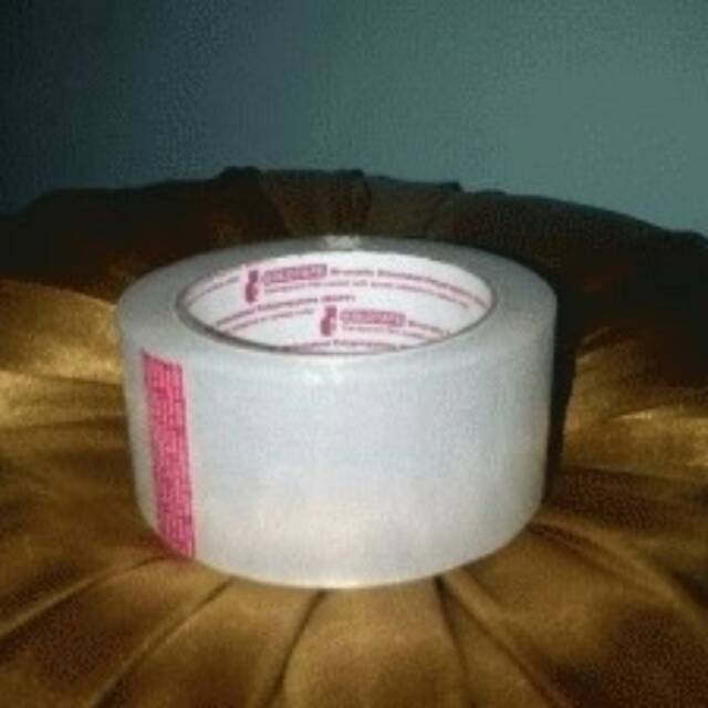 

Lakban Goldtape Merah 2 in X 90 Yard Full Ready Bening / Coklat