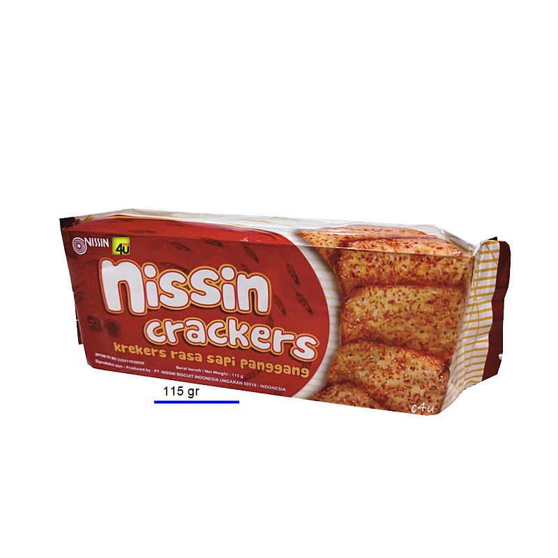 

Nissin Crackers Rasa Sapi Panggang - 115 gr