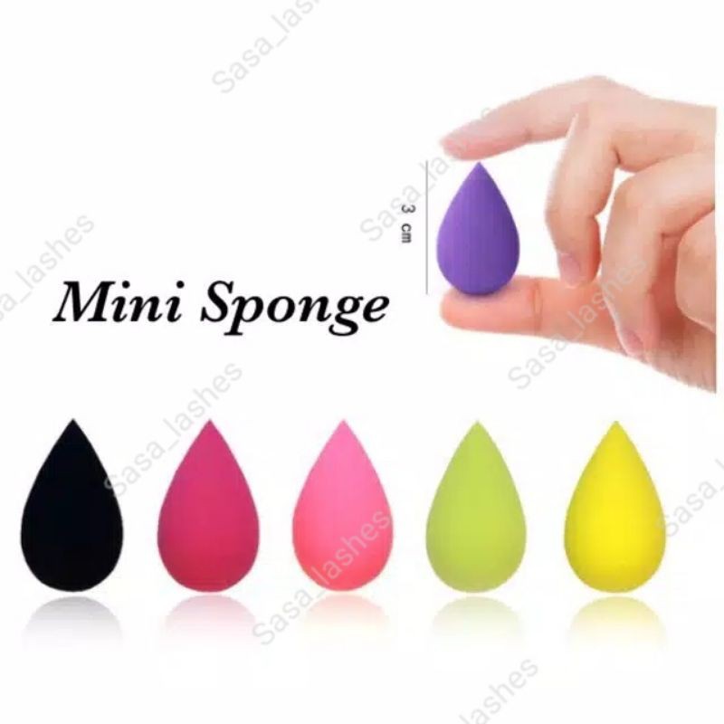 Mini Sponge Egg isi 3 buah