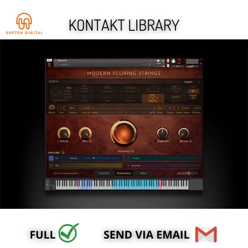 Modern Scoring Strings library preset  KONTAKT