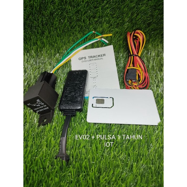 gps tracker EV02 + kuota internet 1 tahun aplikasi wanwaytrack