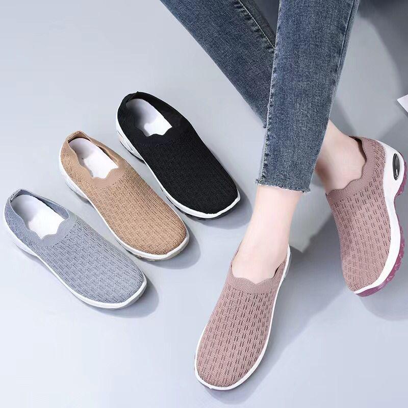 Permata  Sandal Slip On Wanita Import JN7198  Premium Quality