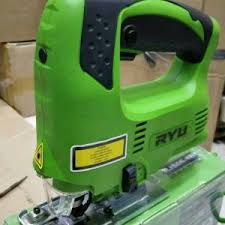 RYU LASER Mesin Jigsaw RJS 65-1E Potong Triplek Gergaji Kayu