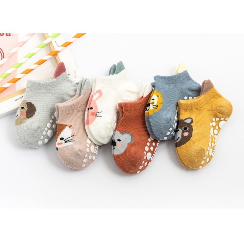 Kaos Kaki Bayi 0-1 thn Anti Slip - Kaos Kaki Anak - Kaos Kaki Katun Bayi Cewek Cowok - Baby Socks