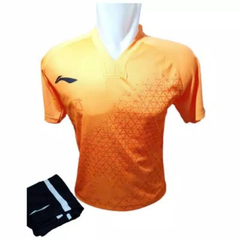 BAJU BADMINTON DEWASA/SETELAN L147 jersey bulutangkis lining