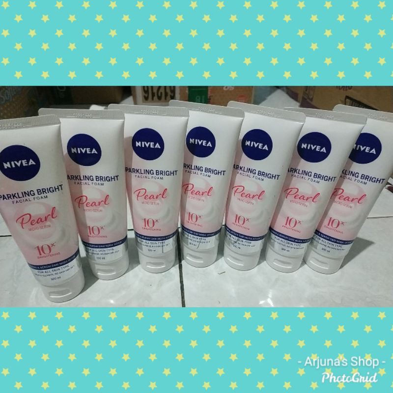 NIVEA Facial Foam Pearl/Mutiara 100ml