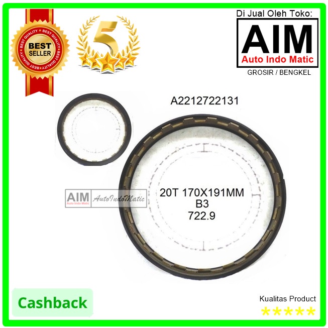 Mercy 7g-Tronic 722.9 Matic Mangkok Pistion B3 A2212722131