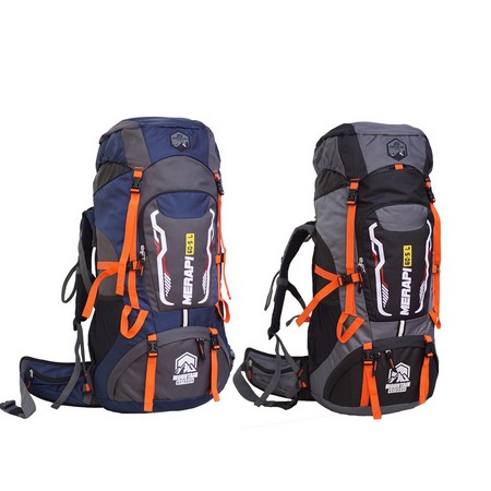 tas mendaki gunung Zarventure Merapi 60+5 liter carrier karier tas hiking