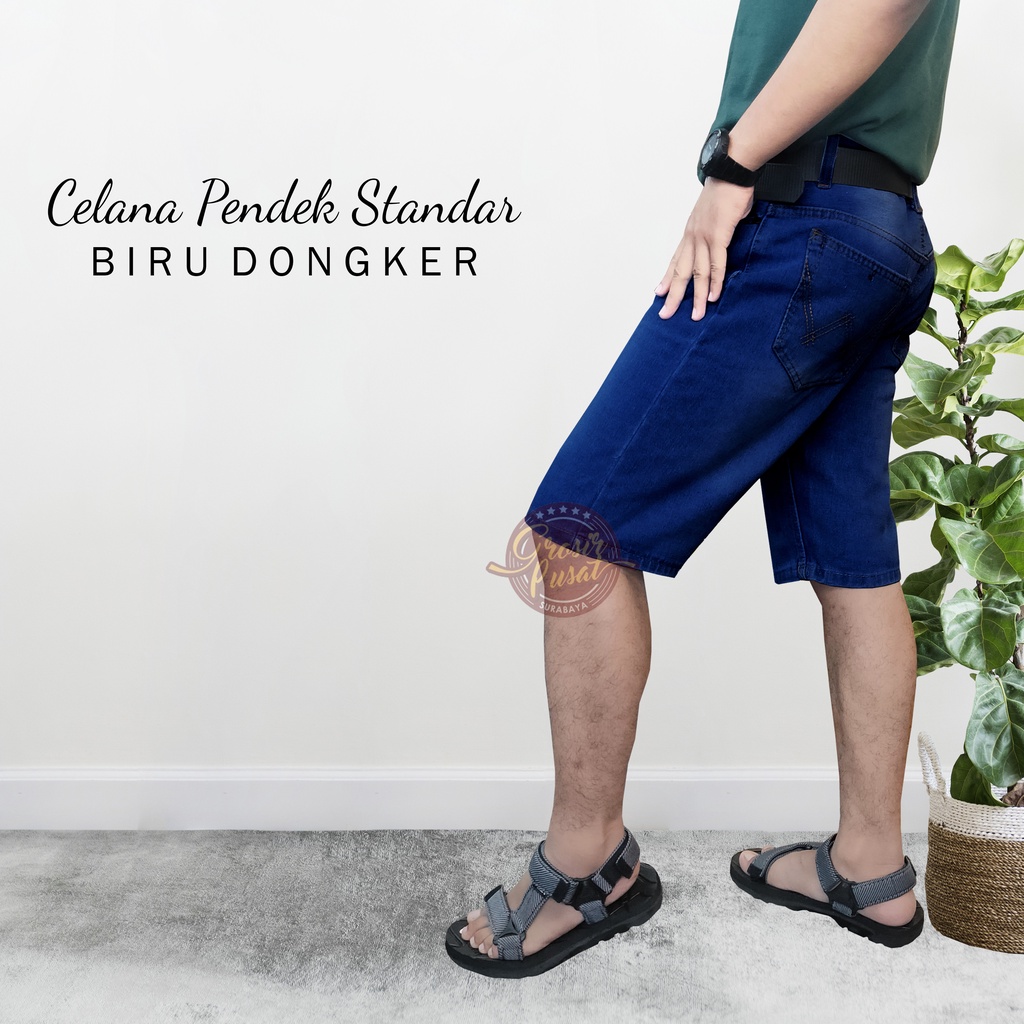 Celana Pendek Jeans Standar Premium 27 - 38