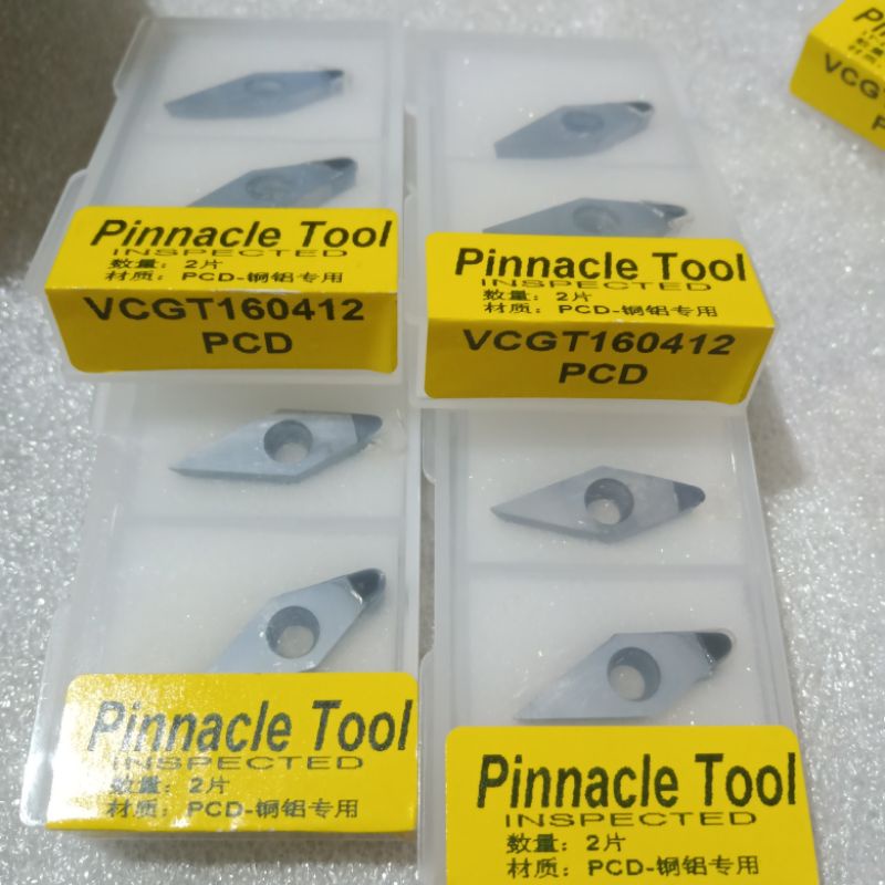 PCD /insert bubut kinclong VCMT160412 ,VCG160412