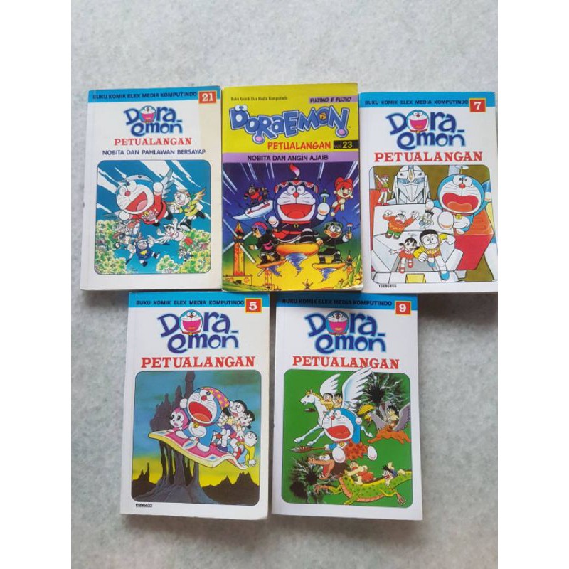 KOMIK DORAEMON PETUALANGAN VOL. 5,7,9,21,23