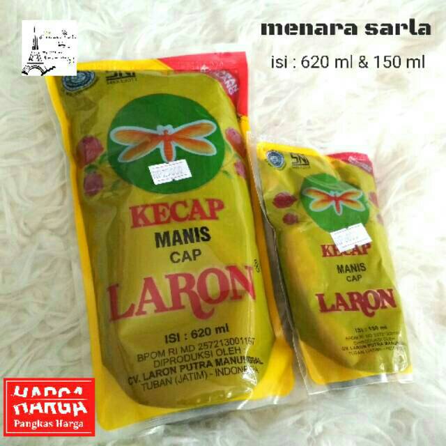 Kecap laron 620 ml / kecap manis / kecap / kecap khas tuban Shopee