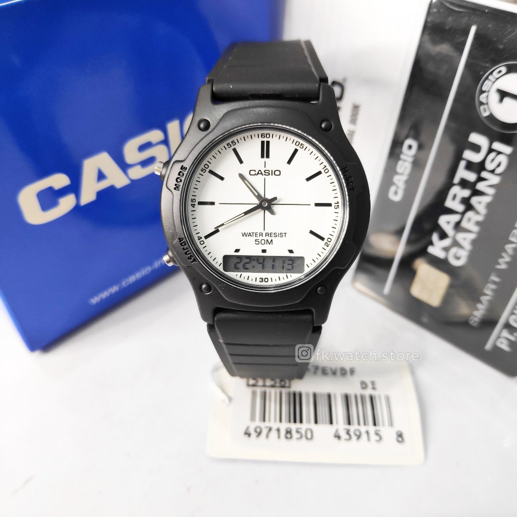 CASIO AW-49H-7EVDF ORIGINAL Jam Tangan Pria CASIO Digital Analog