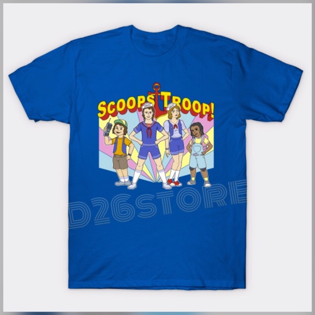 Kaos Scoops Tropps Scoops Ahoy Stranger Things movie series