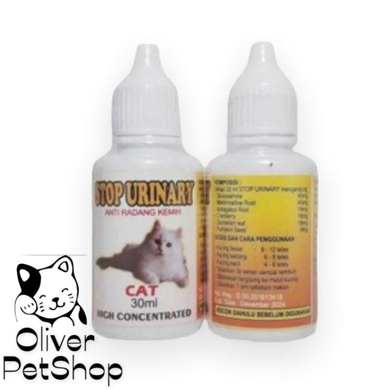 Obat Susah Kencing kucing Stop urinary kucing 30ml