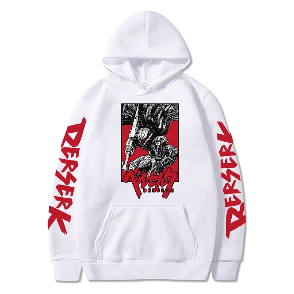 Hoodie Anime Jepang Hoodie Mode Atasan Antik Pulover Lengan Panjang Mengamuk Manga Retro Kasual Harajuku Y2k Pakaian Pria